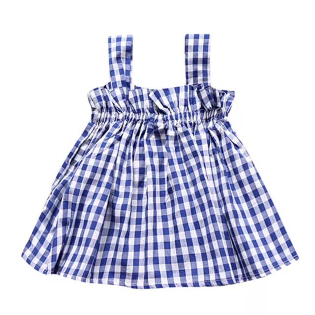 Pantaloncini a quadretti con arricciature neonate bambini neonati abiti estivi set abiti 12