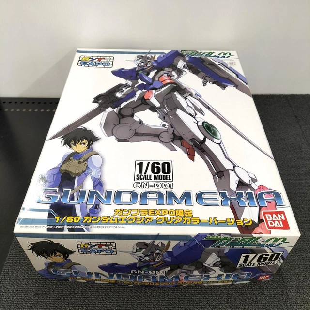Gundam Exia Clear Color Version Model No.  1 60 scale BANDAI Good quality from