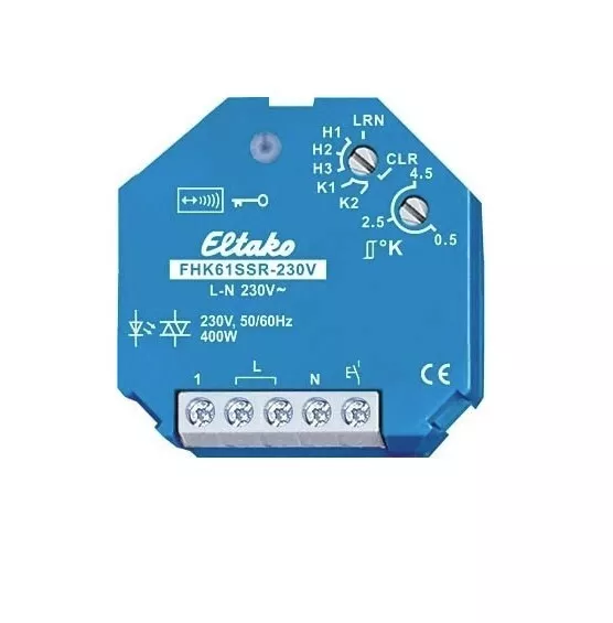 Eltako Wireless Actuator Heating/Cooling Relay Fhk61Ssr-230V