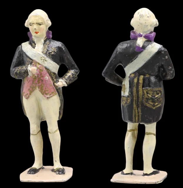 VERTUNNI Figurine Infanterie Louis XVI / antique toy soldier