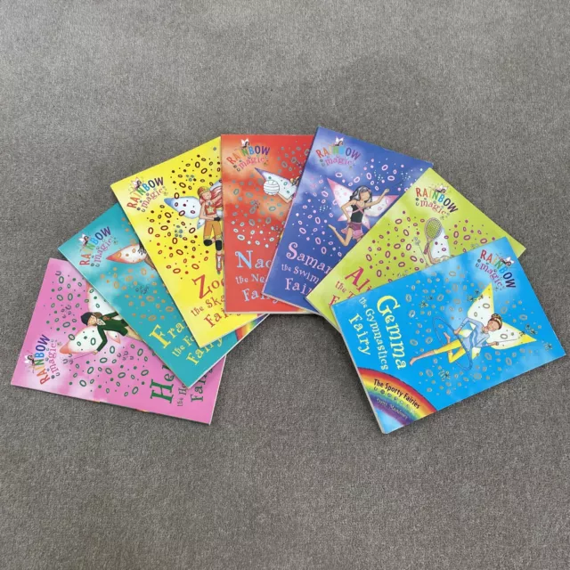 Rainbow Magic Series 9 - The Sporty Fairies - Books 57-63 - Complete Set Of 7