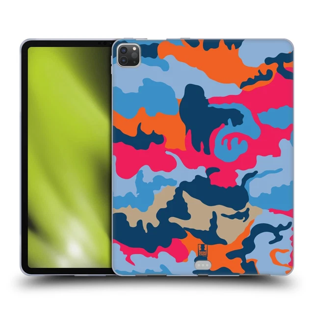 Head Case Designs Colourful Camouflage Soft Gel Case For Apple Samsung Kindle