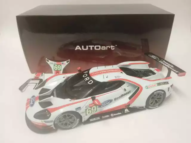 AUTOart Ford Gt #69 Briscoe - Westbrook - Dixon 24h le Mans 2019 1/18 81913