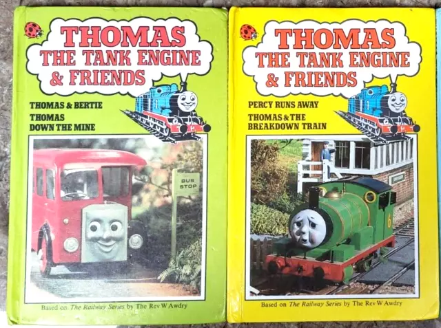 Thomas die kleine Lokomotive und seine Freunde Vintage-Bücher aus den 80er...