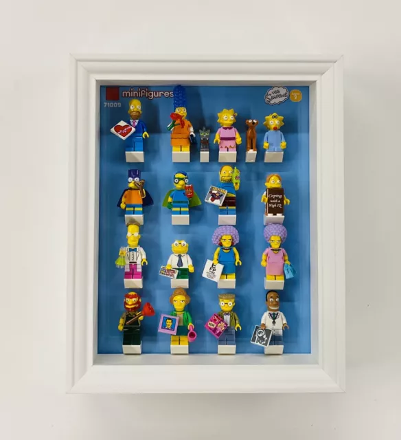 Display Frame for Lego ® The Simpsons Series 2 minifigures 71009 28cm case
