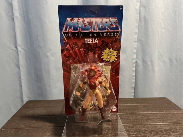 Masters Of The Universe Origins – Teela Ascesa Degli Snake Men, Action Figure 14 Cm Con Armatura Serpente
