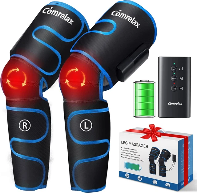 Cordless Leg-Massager for Circulation Air Compression Sequential Device