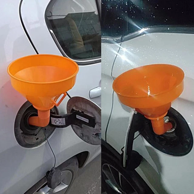 Imbuto di rifornimento 2 in 1 con setaccio può esaurirsi per gasolio-benzina -x
