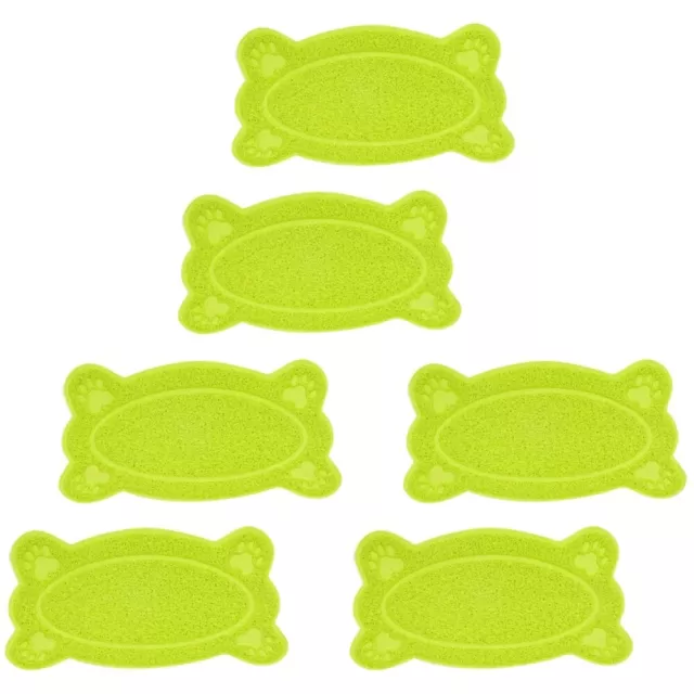 6 Pcs Double Layer Cat Litter Mat Washable Puppy Pads The Dog