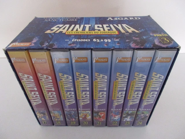 Cassettes vhs saint seya les chevaliers du zodiaque - DVD - Films