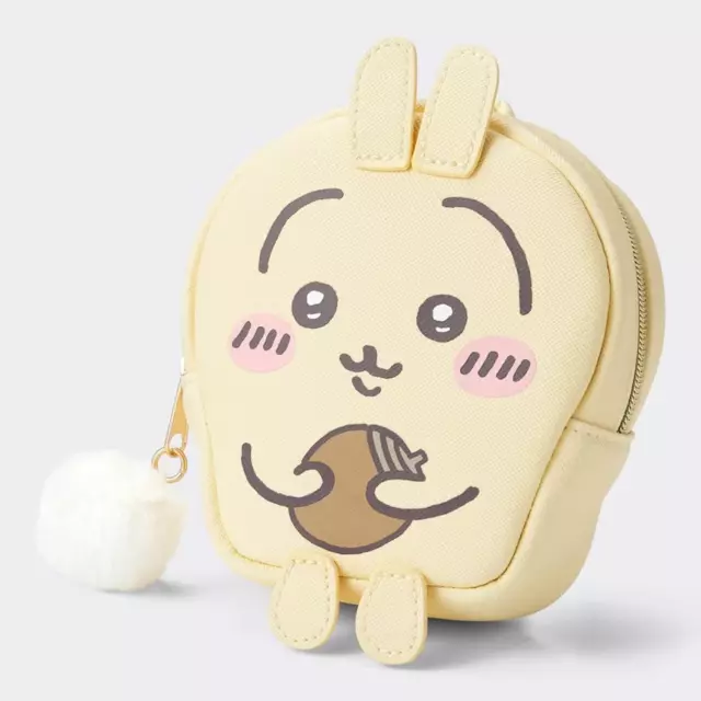 Chiikawa x GU Limited Collaboration Yellow Pouch Bag Usagi