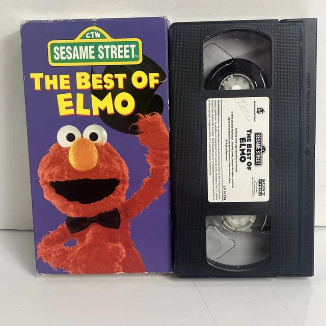 Sesame Street The Best Of Elmo Vhs