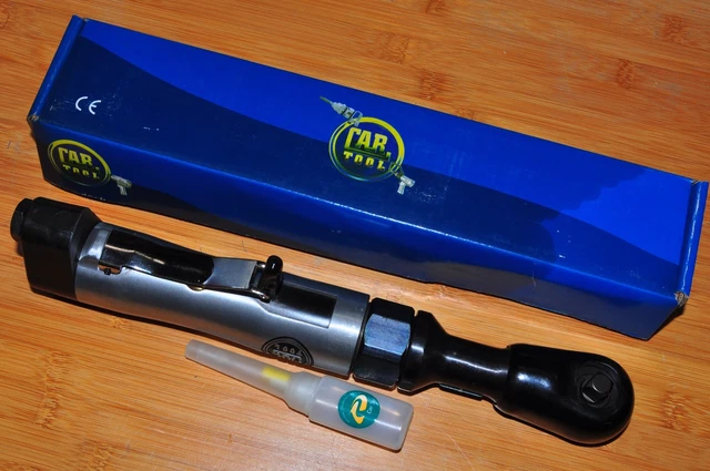 3/8" Dr Air Ratchet 180 RPM Vacula Car Tool Pneumatic EARS-2301 LN:12" Long