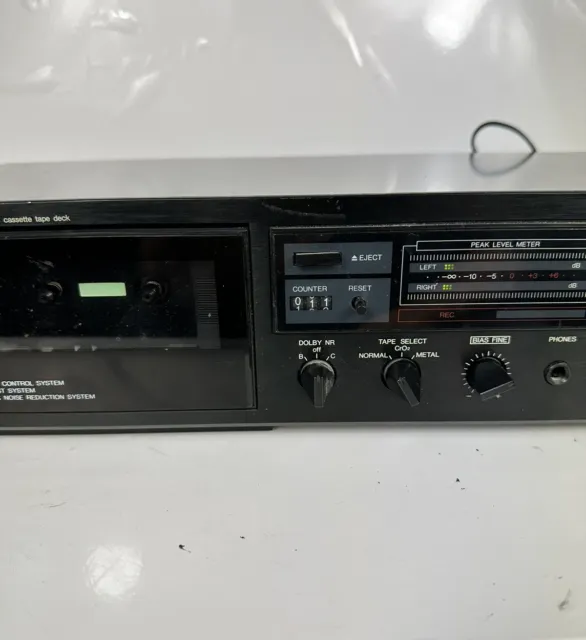 Denon DR-M07 PRECISION audio Component Stereo Cassette Tape Deck - Rewind Issue 3