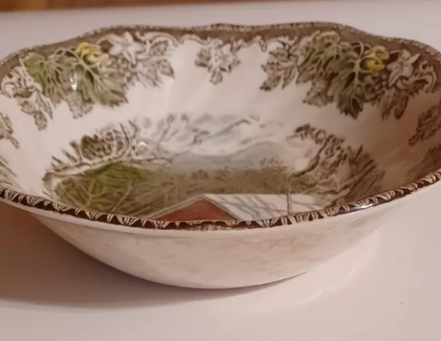 Vintage Johnson Bros The Friendly Village Made In England Bowl