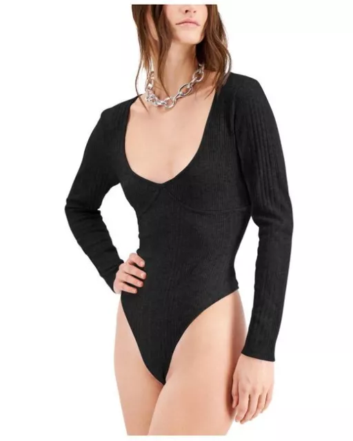 NWT Aritzia Babaton contour straight neck long sleeve bodysuit warm sand  2xs xxs