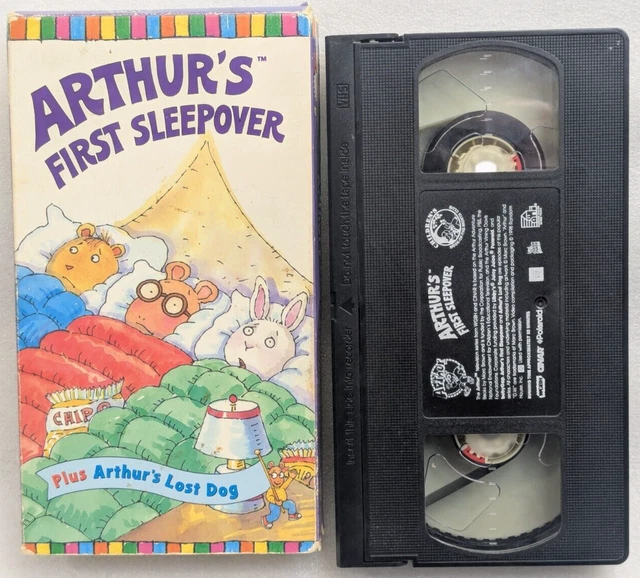 Arthur Arthurs First Sleepover And Lost Dog Vhs 1998 11 70