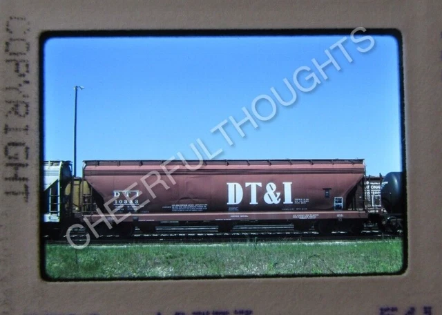 Original  '86 Kodachrome Slide DTI Detroit Toledo Ironton 10333 54' 3 Bay  38T43