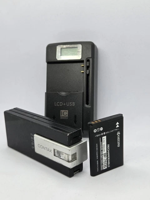 RARE [NEAR MINT] Contax i4R Black Digital Camera Carl Zeiss Tessar