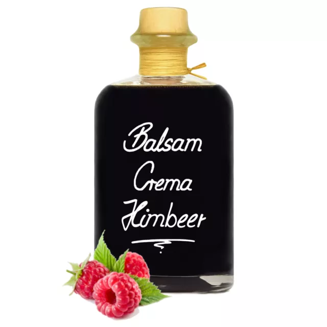 Balsamico Creme Himbeer 0,5L mit original Crema di Aceto Balsamico di Modena IGP