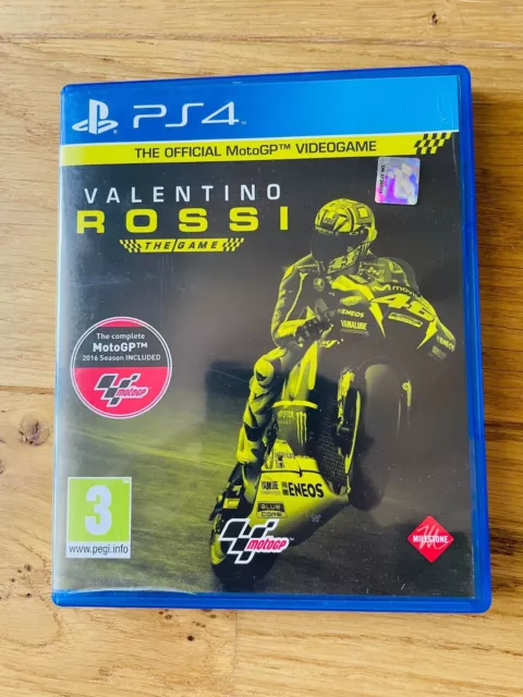 Jeu Valentino Rossi The Game PlayStation 4 PS4 en bon état avec boitier PAL