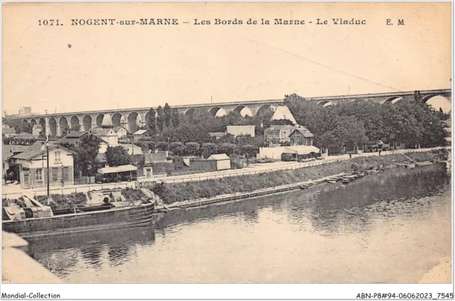 ABNP8-94-0702 - NOGENT-SUR-MARNE - les bords de la marne - le viaduc