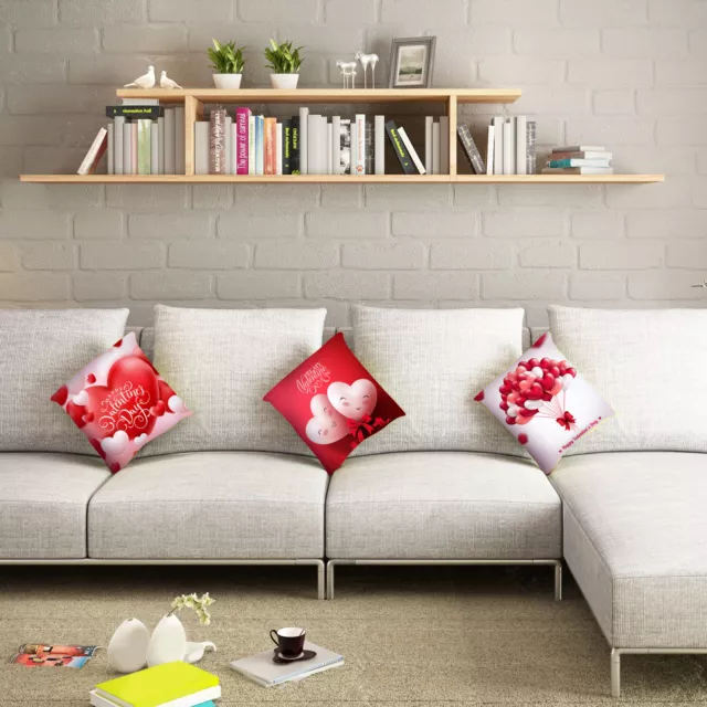Kissenbezug Knitterfrei Schmutzabweisend Sortiert für Sofa Couch Kissen