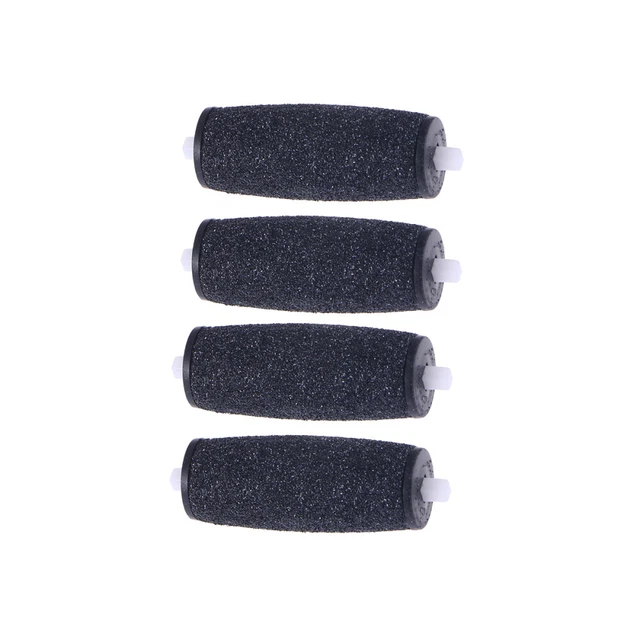 4 Extra Grobe Ersatzrollen Für Amope Pedi Perfect – Hornhautentferner Nachfüllköpfe, Hellblau