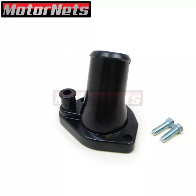 SB Ford Black Water Neck Thermostat Housing 260 289 302 347 351W O Anello SBF