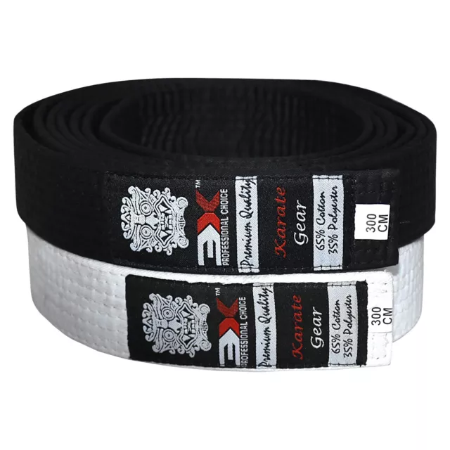 Karate Belts Martial Arts Belts Taekwondo Judo Kick Boxing Belts MMA belts