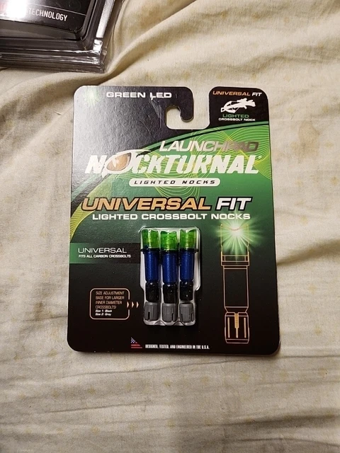 Crossbow lighted nocks - Launchpad Nockturnal Lighted Crossbolt Nock - Green