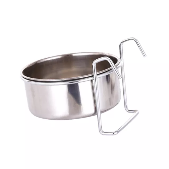 1 Set cage hanging bowl hanging hamster bowl Bird Food Water Bowl