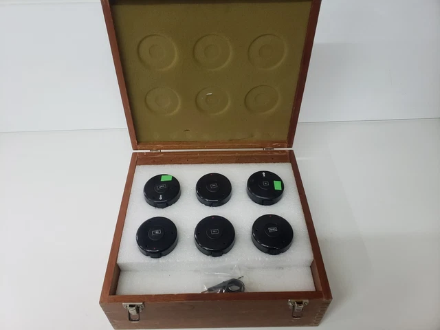 SET of 6 - BioRad Microscience Microscope Lens Set Laser Filter FP1 TS1 GFP1 B1
