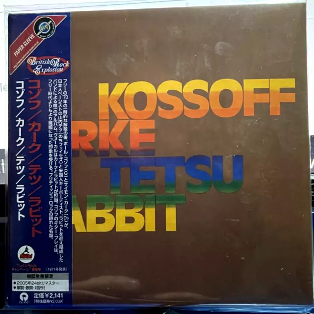 Kossoff/Kirke/Tetsu/Rabbit-JAPAN MINI LP REMASTERED CD- UICY-9588-New-SEALED!