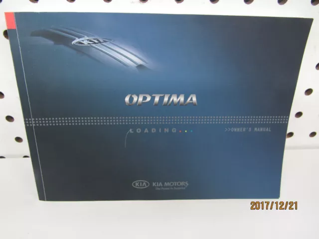 2008 Kia Optima Owners Manual (book only)   FREE SHIPPING