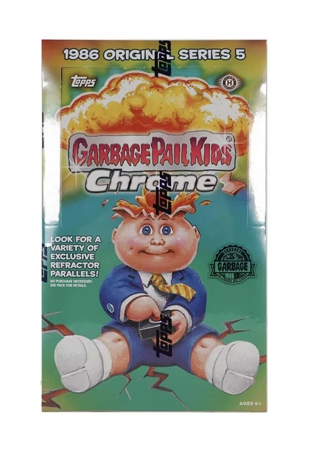 2022 Topps Chrome Garbage Pail Kids Chrome Series 5 Factory Sealed Hobby Box New