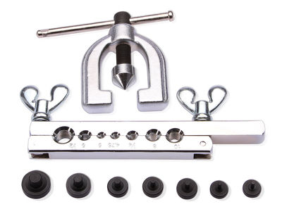 Cocoarm 11pcs Outil dévasement de Tuyau Kit dOutils de Tuyau de Frein Outil dÉvasement de Tuyaux Réparation de Tube de Frein Outil dexpansion dévasement de Tuyau Kit dévasement de tuyaux 