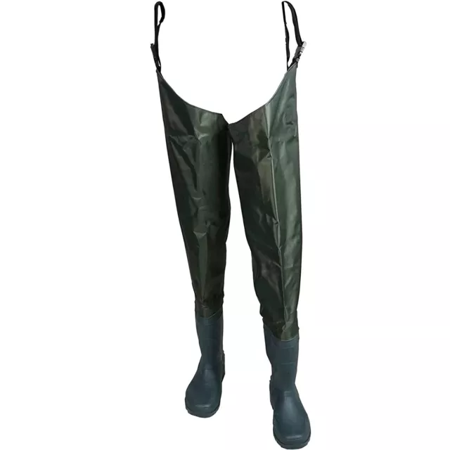 Q-Tac stivali in cotone PVC pantaloni da fianco pantaloni da stagno