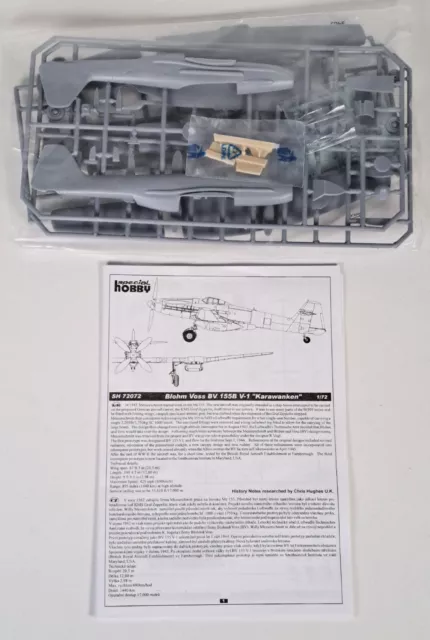 Special Hobbby SH 72072, Blohm Voss BV 155B (V-1) , 1/72, ohne Box, #WB 78