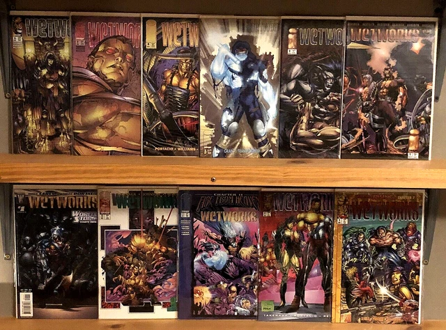 WETWORKS Lot of 11 (Image 1993) #1-6  Whilce Portacio  NM