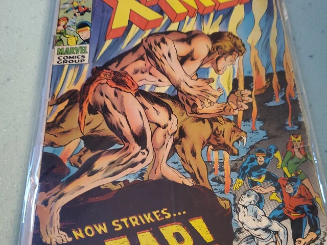 Marvel Comics - Uncanny X-Men, Vol. 1 #62 (November, 1969) Newsstand Edition