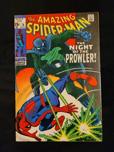 AMAZING SPIDER-MAN #78   1st Appearance Prowler 5.0 VG/FN Marvel 1969