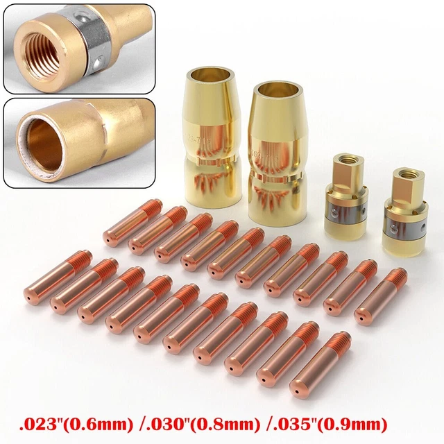 Nuovo set torce per saldatura 0,8% tungsteno zirconiato WP-17/WP-18/WP-26