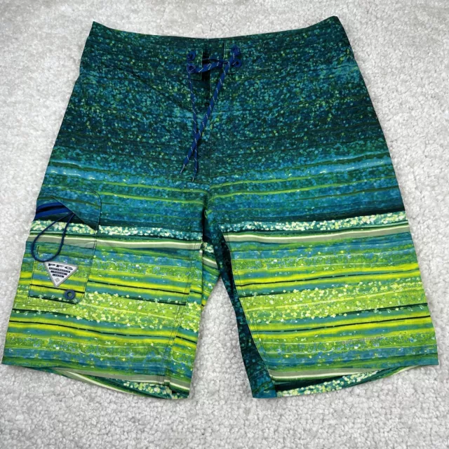 Columbia Boys PFG Super Backcast Fishing Swim Shorts Trunk UPF 50 Sun  Protection 