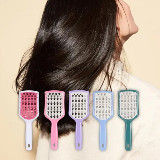 Detangling Hair Brush for Long Curly Thick Hair Smoothing Professional Portable