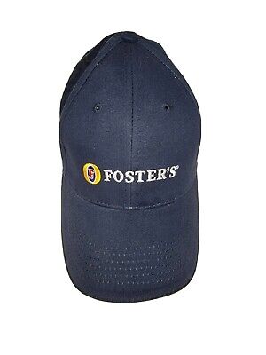 FOSTER'S Beer - Navy Blue StrapBack Adjustable Embroidered Logo Hat new with tag