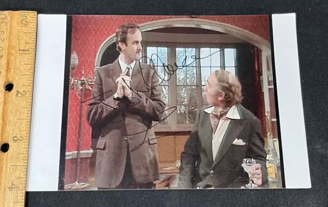 John Cleese & Ken Campbell Hand Signed Autograph Inscribed 4x6” Photo COA 2524