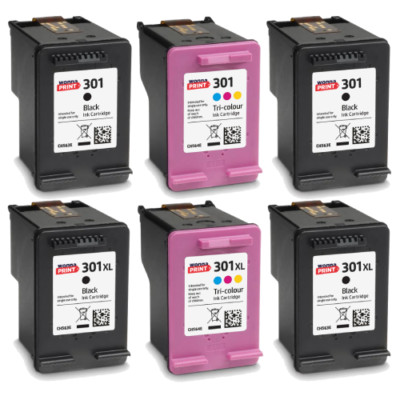 Remanufactured HP 301 / 301XL Ink Cartridges for HP ENVY 4500 Printers