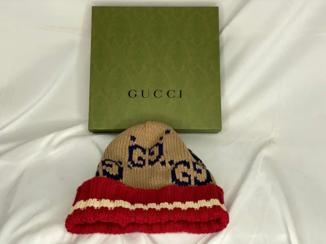 Gucci GG Cotton Beanie Medium Made in Italy - VWG 319786