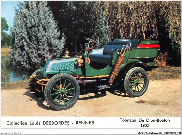 CPM Automobile De Dion Bouton Course 1902 Pièce De Collection